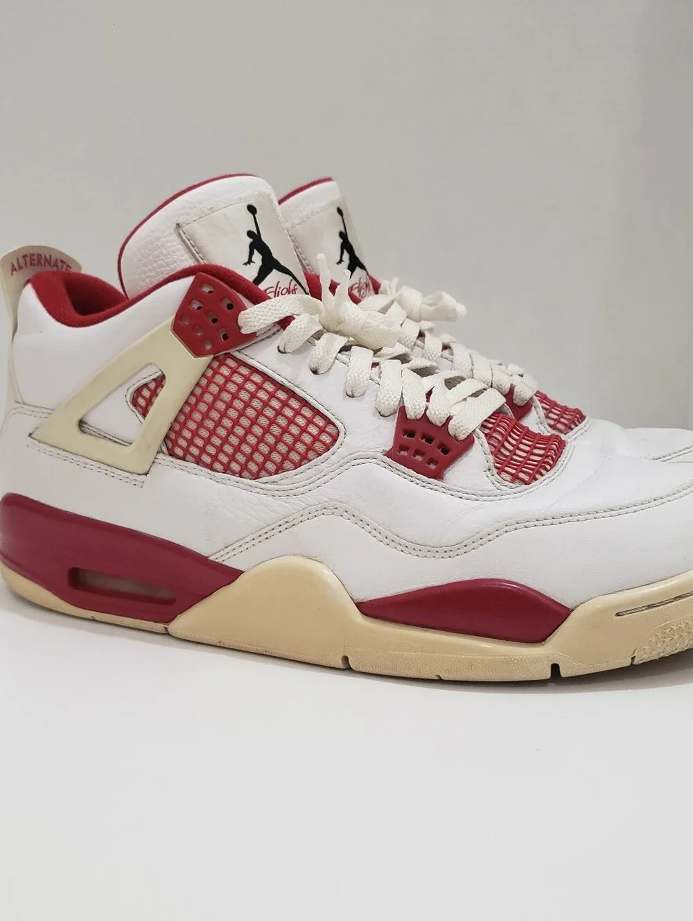 Air Jordan 4 Retro Alternate 89 Men’s 11.5 308497-106 Broken Heel Tab 2016